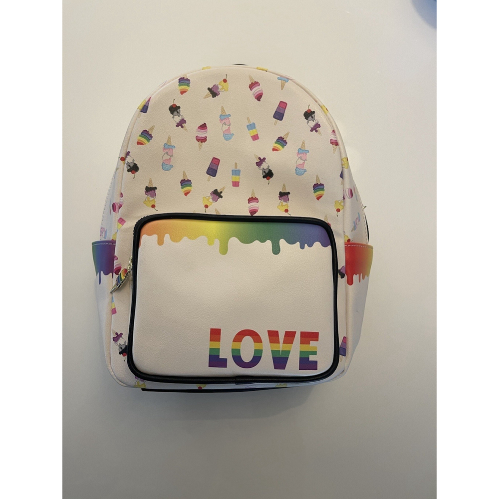 LOVE Pride Mini Backpack Hard To Find RARE NWOT Hot Topic Exclusive